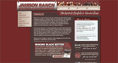 Desktop Screenshot of jamisonranch.com